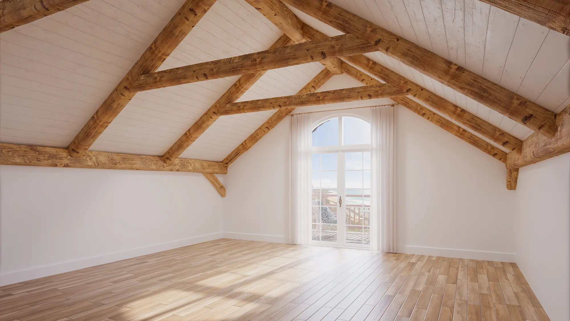 Saniertes Dachgeschoss