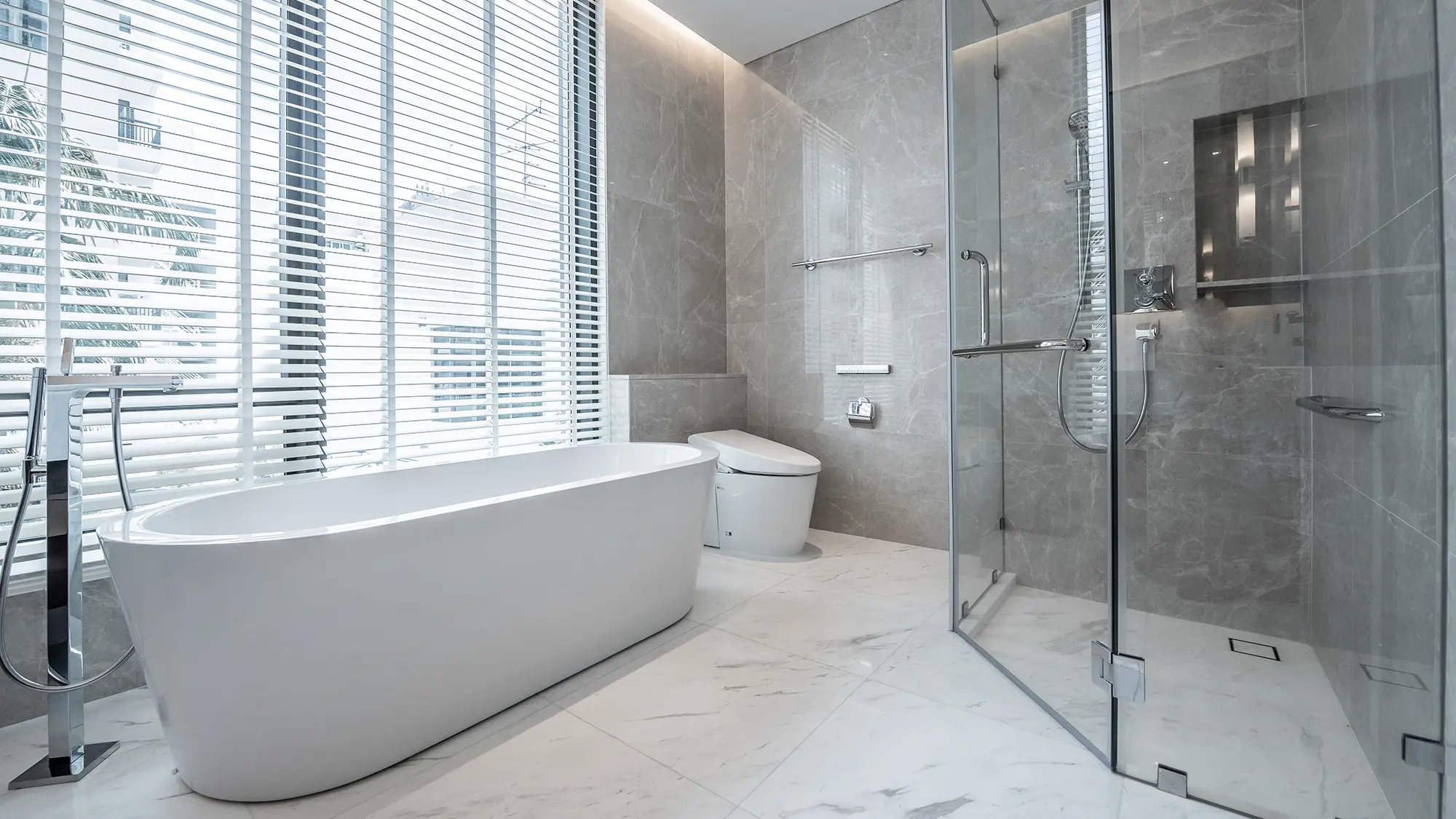 Renoviertes Badezimmer